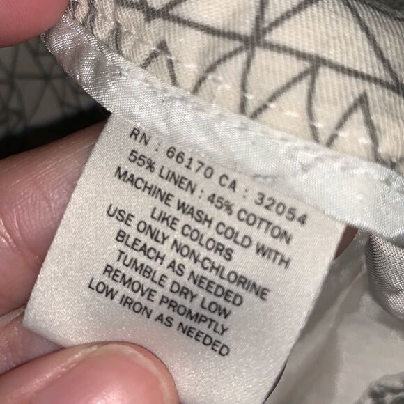 (BOGO FREE) Anthropologie Coquille Scribble Ombre Shorts sz 0 - Picture 4 of 4